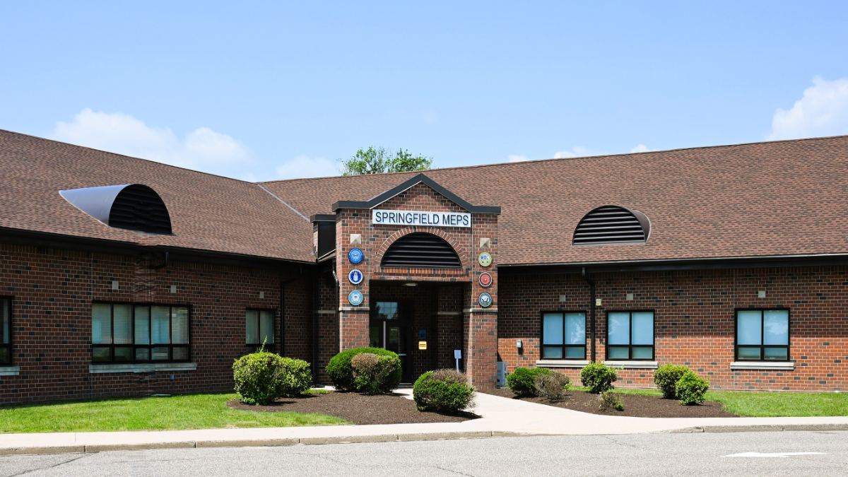 The building the Springfield MEPS occupies.